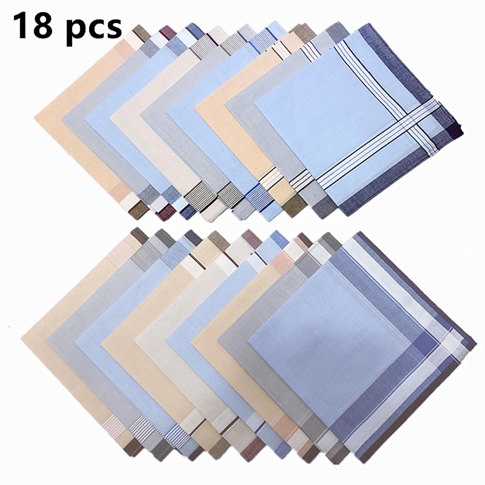 Handkerchief Cotton Men - مناديل رجالية قطنية مقاس 16 بوصة