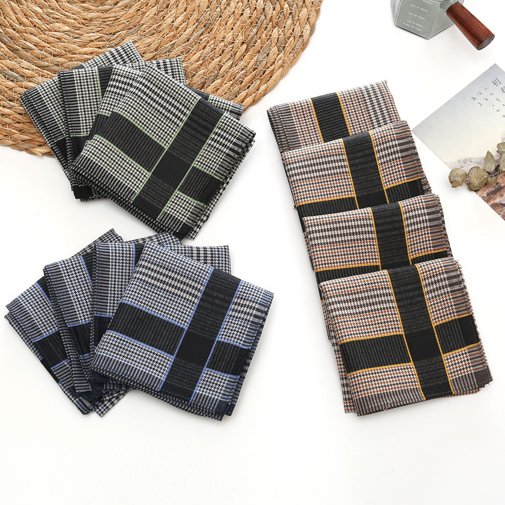 3/6/12 قطعة الرجال منديل من ال - مراجعة Handkerchief Cotton Men وسعره
