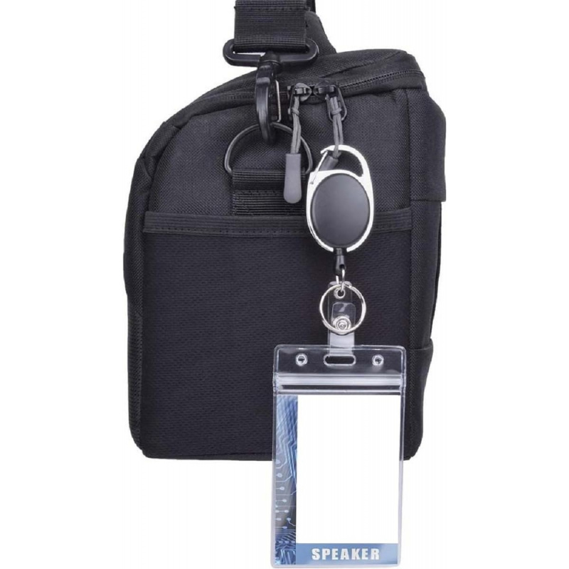 حامل بطاقات هوية (عبوة من قطعت - مراجعة Lanyard Badge Holder وسعره