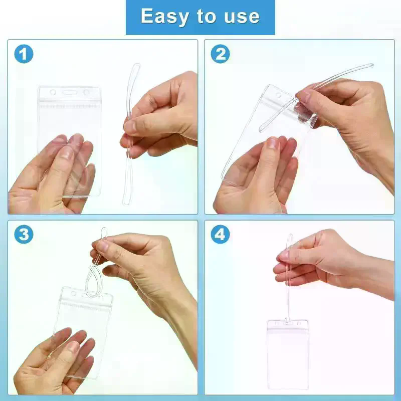 10 قطع من حاملات بطاقات الهوية - مراجعة Lanyard Badge Holder وسعره