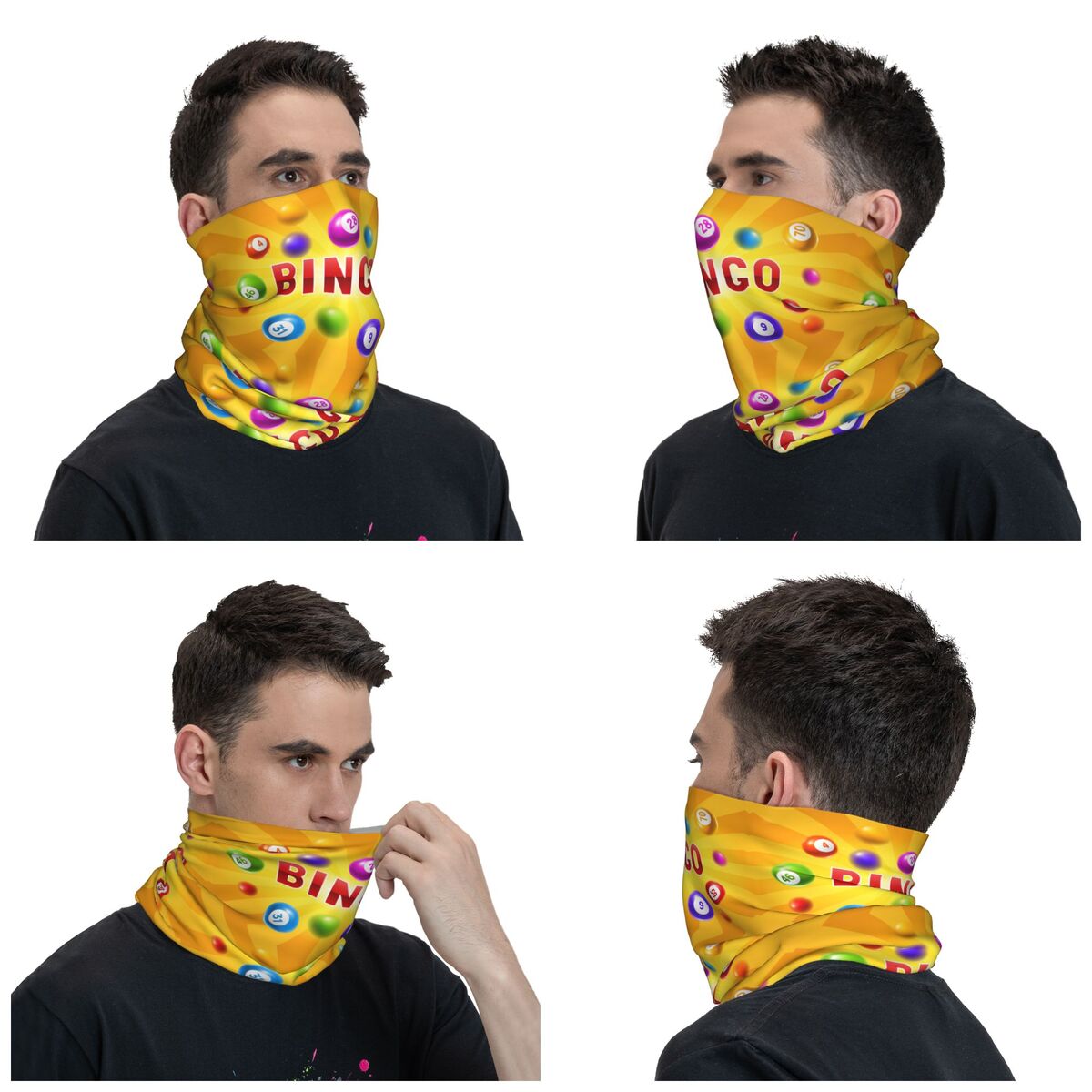 مخصص الساخن لعبة البنغو باندان - مراجعة Neck Warmer Tube وسعره
