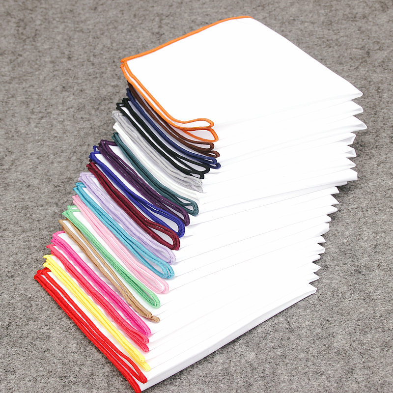 منديل أبيض من القطن للرجال على - مراجعة Handkerchief Cotton Men وسعره