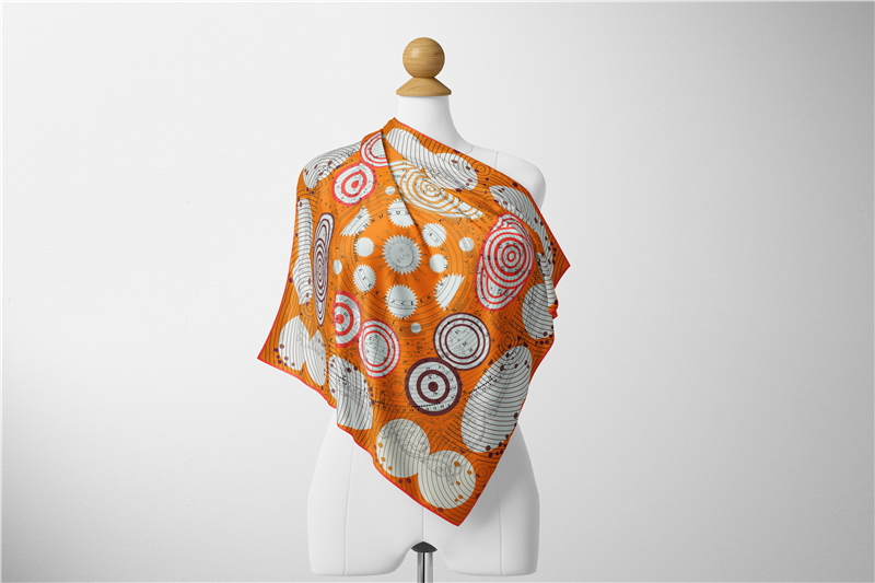 53 سنتيمتر امرأة وشاح شال 100% - مراجعة Silk Neck Scarf وسعره