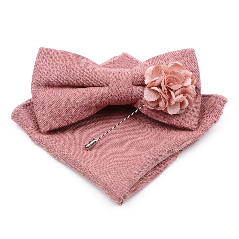 رجل بلون القطن ربطة العنق مربع - مراجعة Handkerchief Cotton Men وسعره