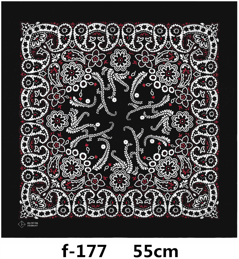 F151 وشاح قطني للجنسين بتصميم  - مراجعة Handkerchief Cotton Men وسعره
