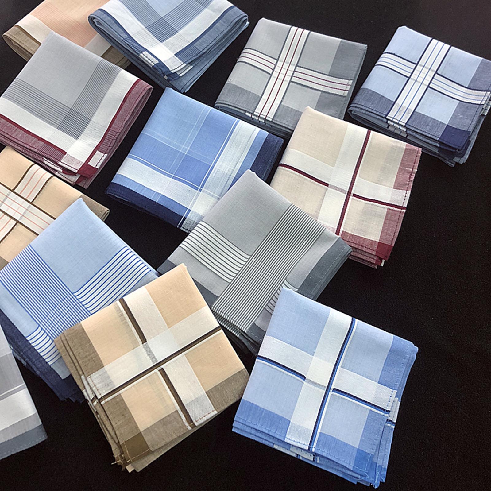 مناديل رجالية قطنية مقاس 16 بو - مراجعة Handkerchief Cotton Men وسعره