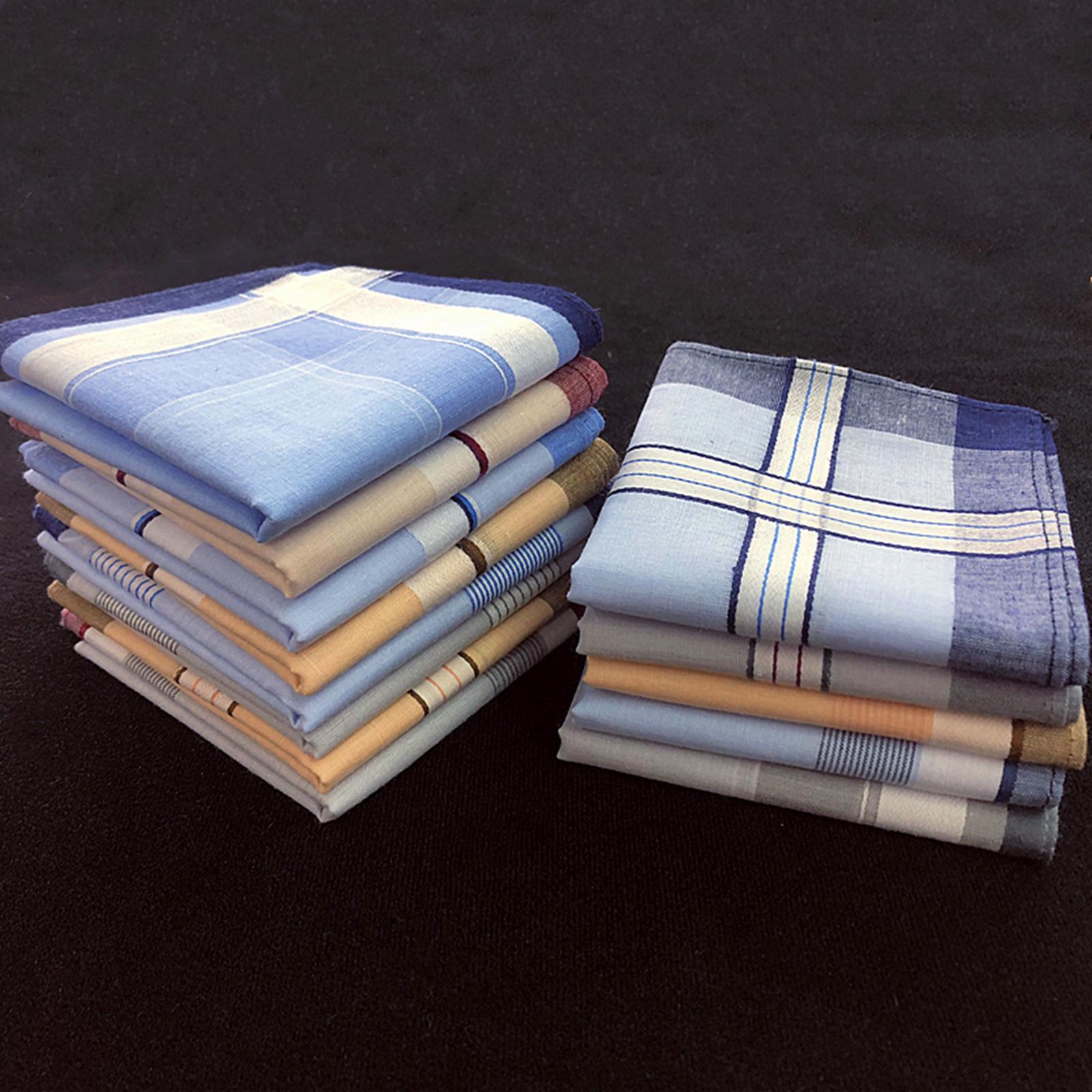 مناديل رجالية قطنية مقاس 16 بو - مراجعة Handkerchief Cotton Men وسعره