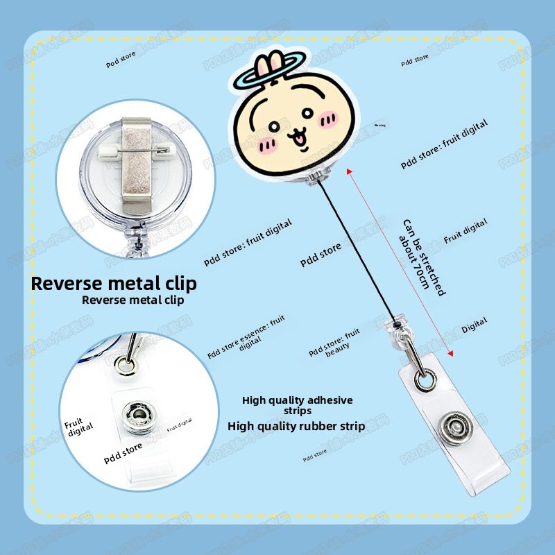 حامل بطاقة هوية قابل للسحب من  - مراجعة Lanyard Badge Holder وسعره
