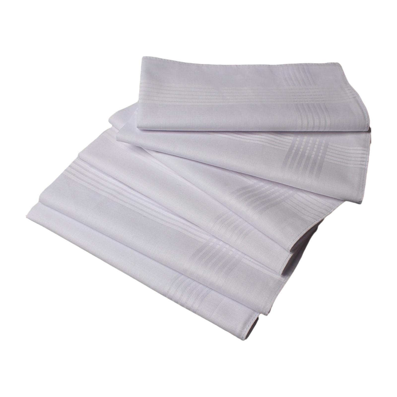 مجموعة من 6 مناديل رجالية ناعم - مراجعة Handkerchief Cotton Men وسعره